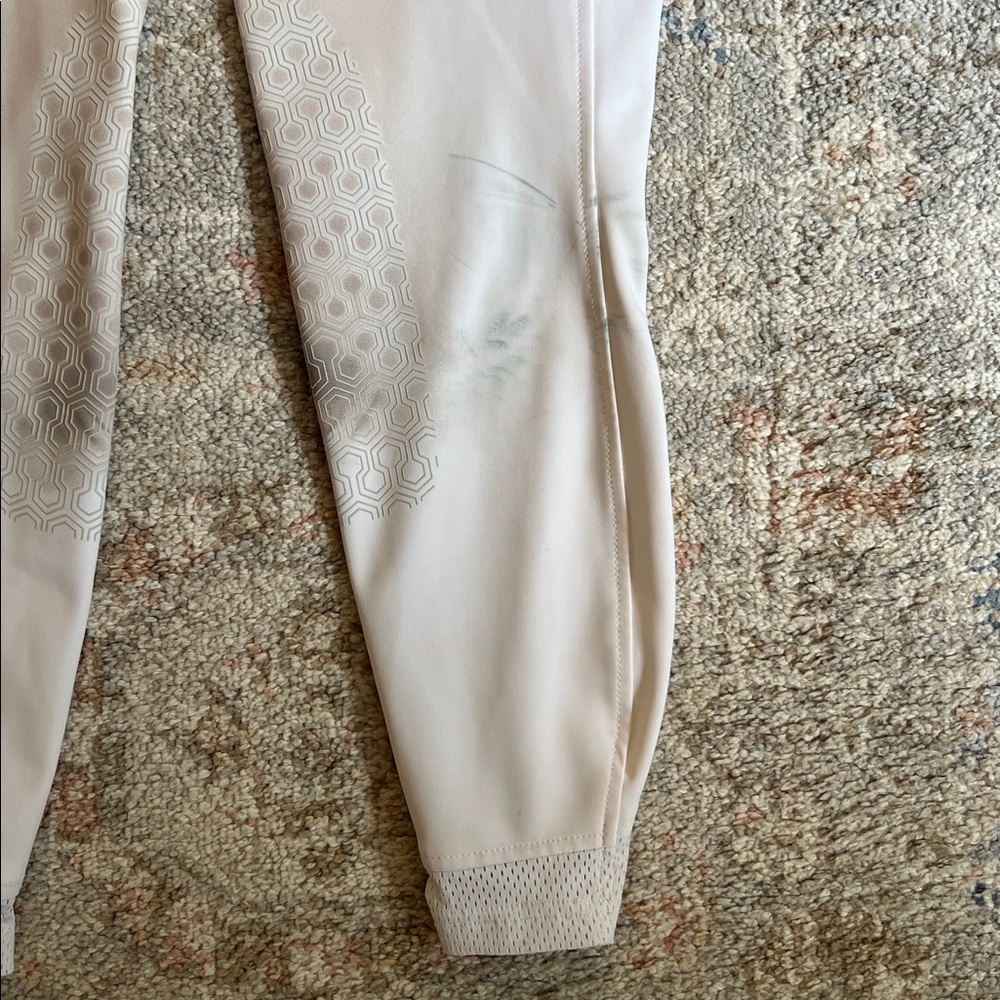 Ariat White Mid Rise Breeches 26R - Picture 6 of 13